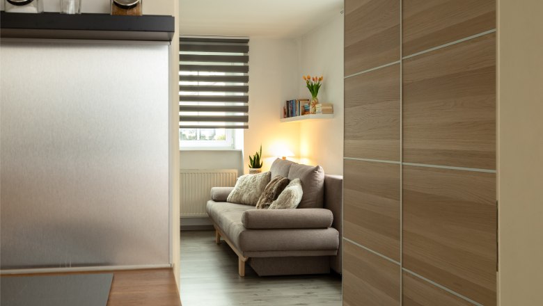 View into the bed-sitting room, © FotoatelierChristianSchörg View into the bed-sitting room, © FotoatelierChristianSchörg