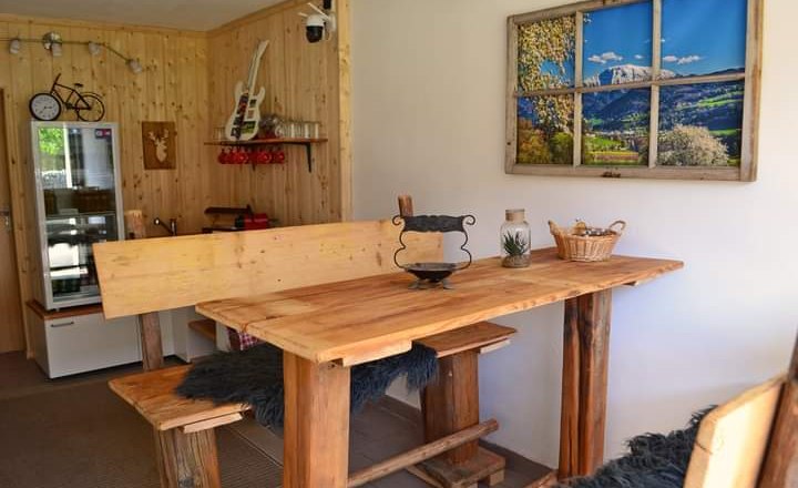 Heimberger farm store and bike rest, © Familie Heimberger Heimberger farm store and bike rest, © Familie Heimberger