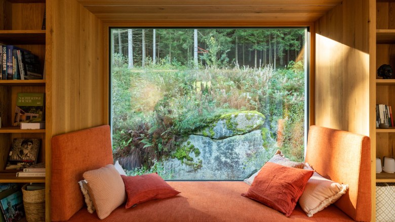 Panorama window - Apartment 1, © Waldrefugium, Fotostudio Huger Panorama window - Apartment 1, © Waldrefugium, Fotostudio Huger