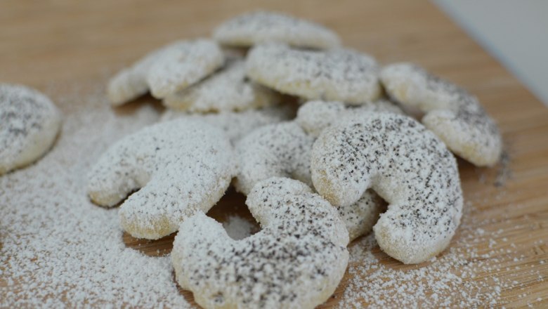 Poppy seed vanilla crescent cookie, © Niederösterreich Werbung Poppy seed vanilla crescent cookie, © Niederösterreich Werbung