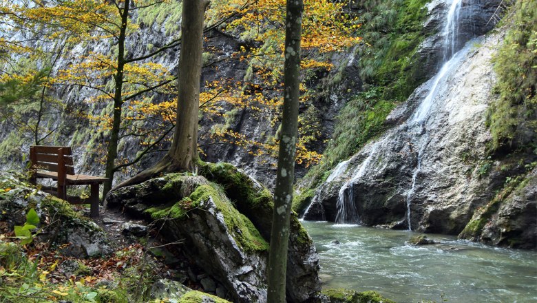 Hundsbach Falls in the Vordere Tormäuern, © weinfranz.at Hundsbach Falls in the Vordere Tormäuern, © weinfranz.at