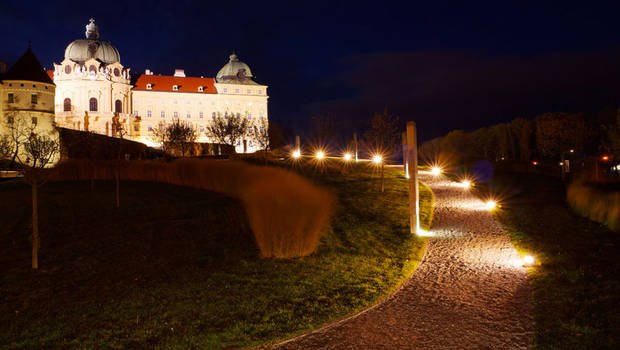 Evening atmosphere at Klosterneuburg Abbey, © zibuschka Evening atmosphere at Klosterneuburg Abbey, © zibuschka