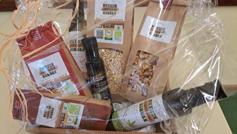 Gift basket, © Biohof Zetner Gift basket, © Biohof Zetner