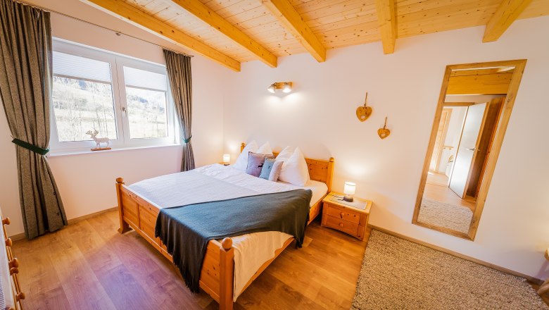 Green vacation apartment - Bedroom 1, © Ludwig Fahrnberger Green vacation apartment - Bedroom 1, © Ludwig Fahrnberger