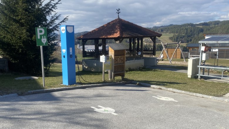 Rappottenstein e-charging station, © Marktgemeinde Rappottenstein Rappottenstein e-charging station, © Marktgemeinde Rappottenstein
