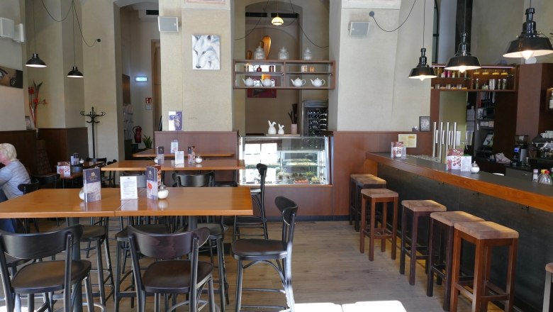 Café in Palais Wellenstein, © Marketing St.Pölten GmbH Café in Palais Wellenstein, © Marketing St.Pölten GmbH