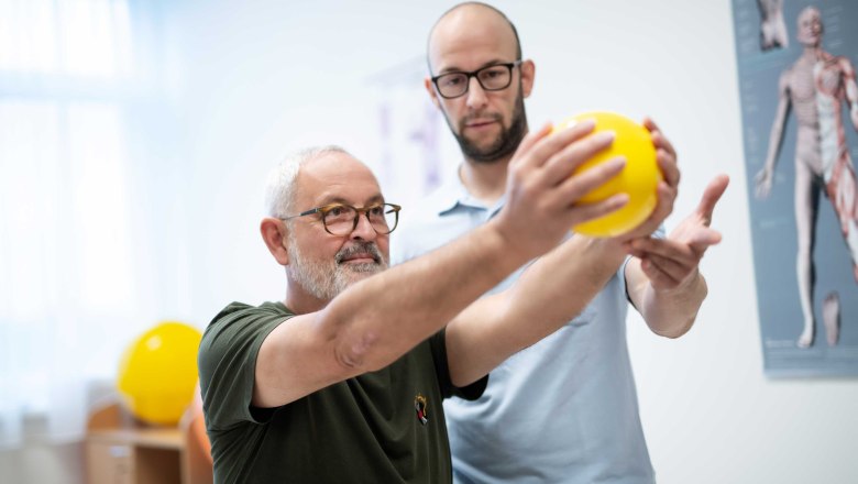 individual therapeutic gymnastics, © Moorheilbad Harbach individual therapeutic gymnastics, © Moorheilbad Harbach