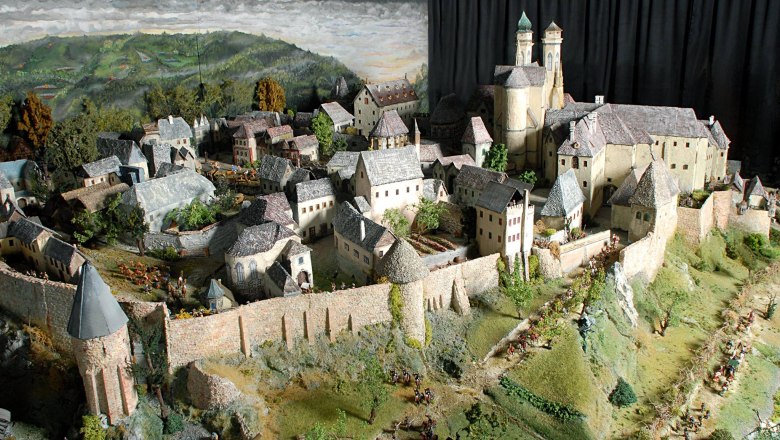 Diorama in the Klosterneuburg City Museum, © @ Stadtmuseum Klosterneuburg Diorama in the Klosterneuburg City Museum, © @ Stadtmuseum Klosterneuburg