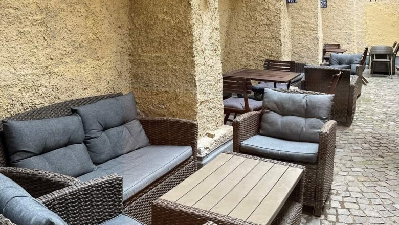 The guest garden in the inner courtyard, © Andy Edlinger The guest garden in the inner courtyard, © Andy Edlinger