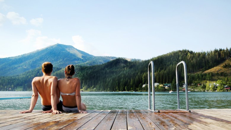 Relaxing at Lake Erlaufsee, © weinfranz.at Relaxing at Lake Erlaufsee, © weinfranz.at