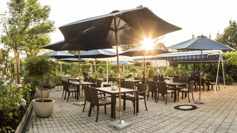 Guest garden in the DG Lieblingsplatzl, © Nimo Zimmerhackl Guest garden in the DG Lieblingsplatzl, © Nimo Zimmerhackl