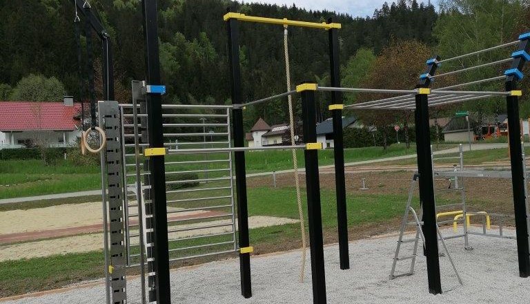 Generation meeting point Lunz am See on the school meadow, © Christian Paumann Generation meeting point Lunz am See on the school meadow, © Christian Paumann
