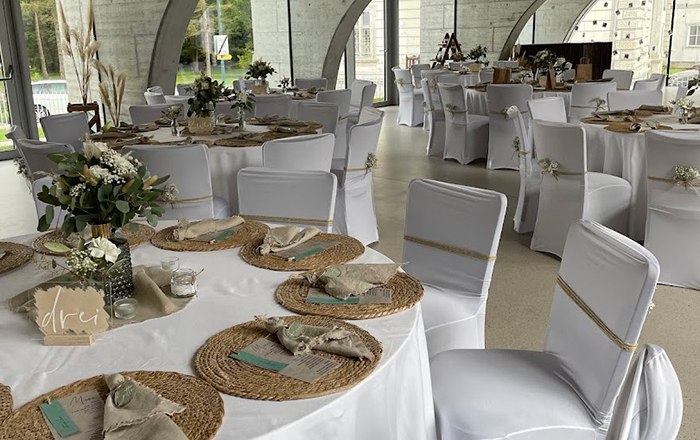 Detail wedding table, © Starlinger Detail wedding table, © Starlinger