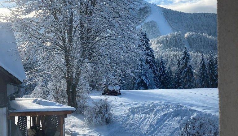 Mandlboden huts Cross-country ski trail, © Teufel Margarete Mandlboden huts Cross-country ski trail, © Teufel Margarete