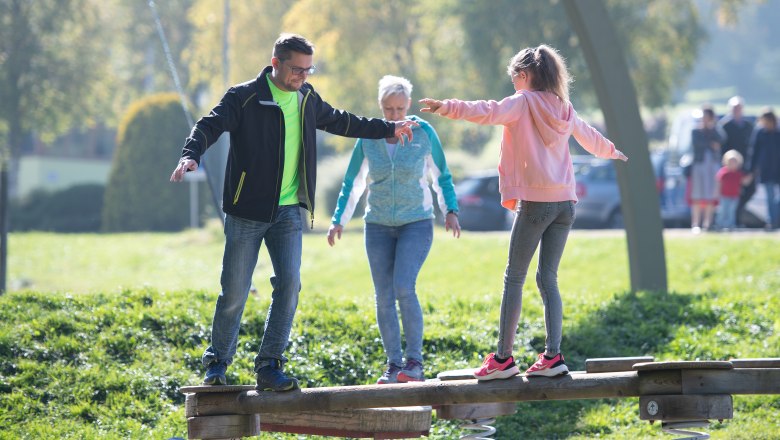 Xundwärts-Parcours - The joy of movement in the Motorikpark(r), © FotoFreitag Xundwärts-Parcours - The joy of movement in the Motorikpark(r), © FotoFreitag