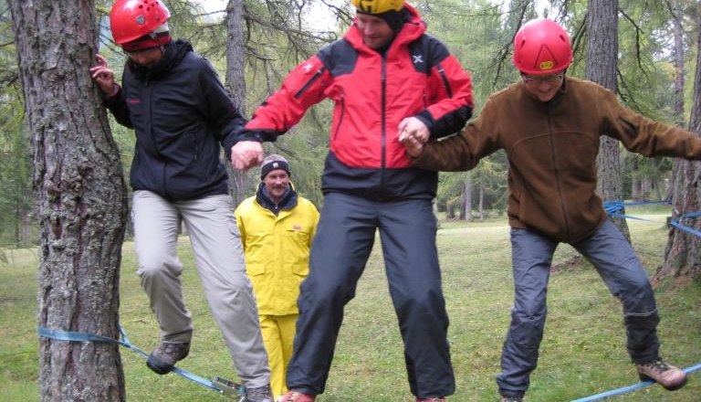 Team building course, © Florian Schober Team building course, © Florian Schober