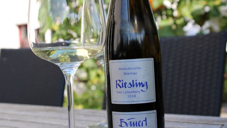 Riesling in a bottle, © Weingut Bäuerl Riesling in a bottle, © Weingut Bäuerl
