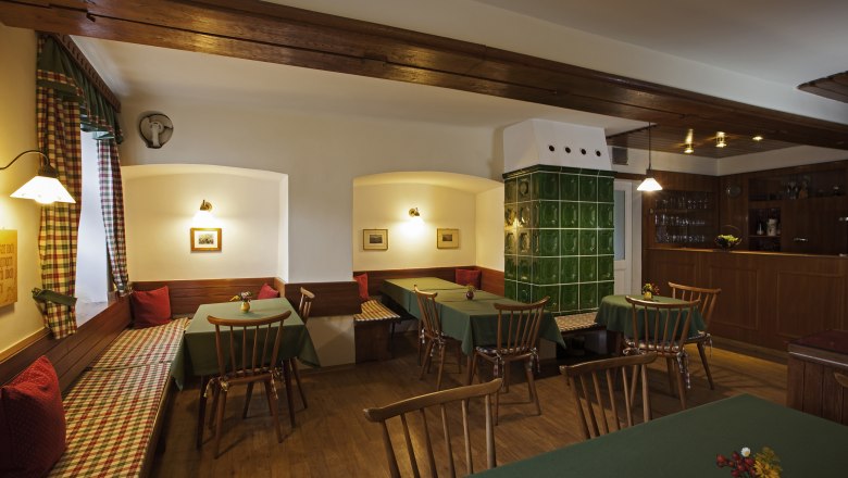 Breakfast room at the Huber winery, © Monika Loeff Breakfast room at the Huber winery, © Monika Loeff