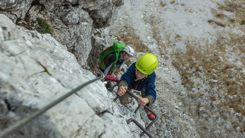 Heli Kraft via ferrata, © Martin Fülop Heli Kraft via ferrata, © Martin Fülop