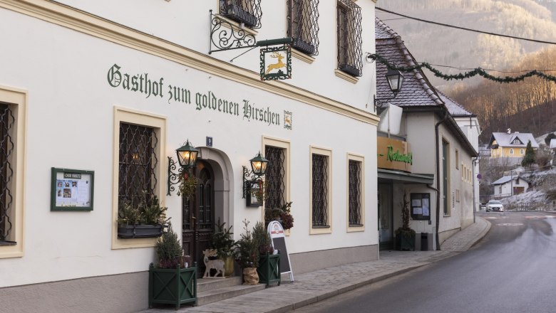 Gasthof zum Goldenen Hirschen, © WBW Welser GmbH Gasthof zum Goldenen Hirschen, © WBW Welser GmbH