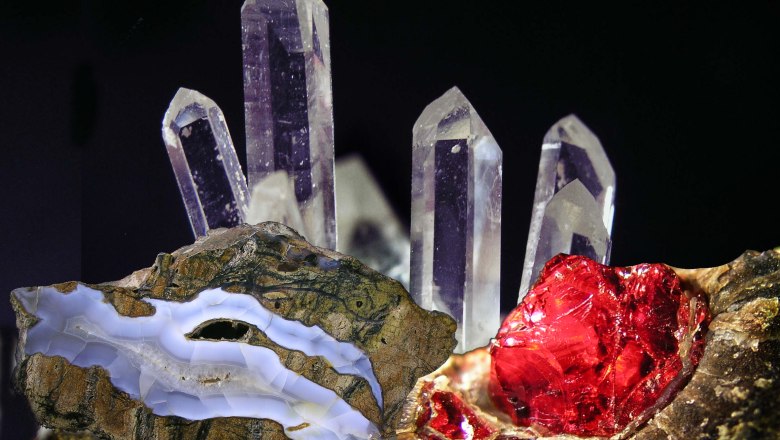 Mineral collage, © Gerald Knobloch Mineral collage, © Gerald Knobloch