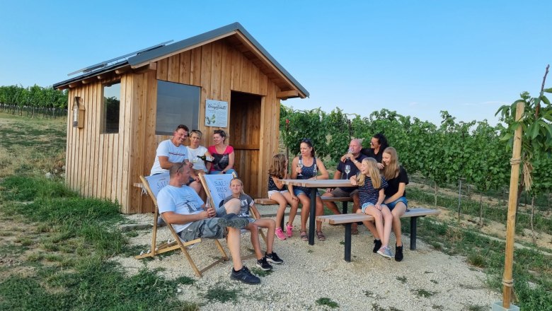 Vineyard hut, © Weingut Hugl-Wimmer Vineyard hut, © Weingut Hugl-Wimmer