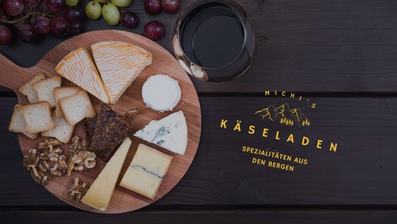 Michi's cheese store plate, © Michi's Käseladen Michi's cheese store plate, © Michi's Käseladen