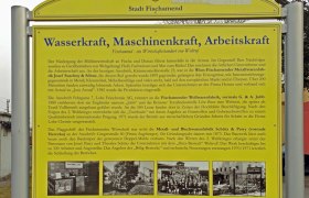 Display board industry Fischamend, © Donau Niederösterreich Display board industry Fischamend, © Donau Niederösterreich