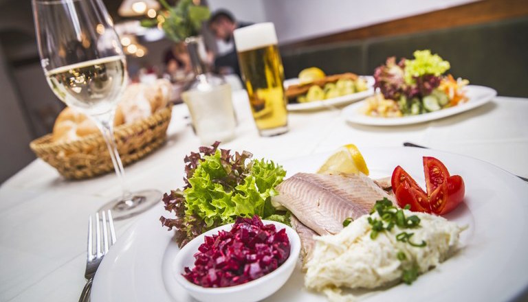 Regional delicacies, © Rathauskeller Melk Regional delicacies, © Rathauskeller Melk