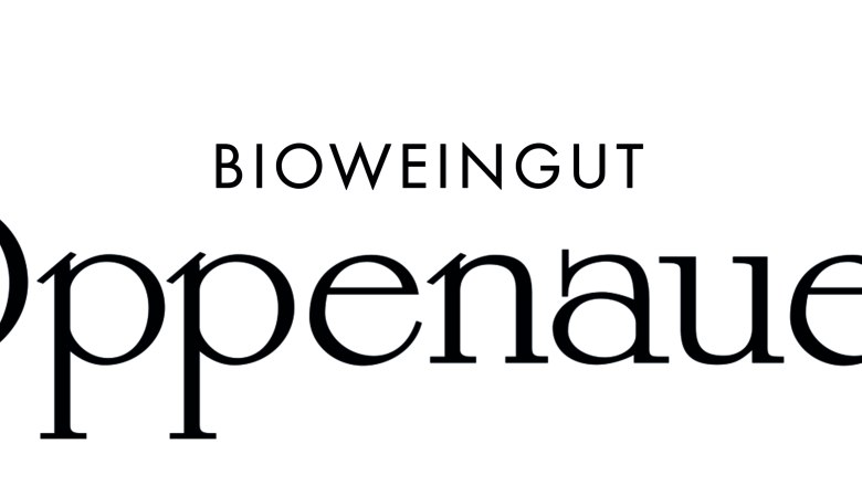 Logo, © Bioweingut Oppenauer Logo of the Oppenauer organic winery in black lettering on a white background.