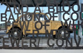 W. H. Auden's last car: the VW Beetle as an installation, © Luzia Böswarth W. H. Auden's last car: the VW Beetle as an installation, © Luzia Böswarth