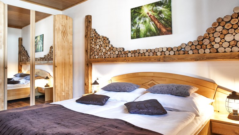 Vacation apartment Bergerlebnis - Bedroom, © Fotolois Vacation apartment Bergerlebnis - Bedroom, © Fotolois