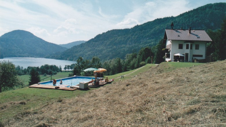 House Schlossleiten, © Franz Barth House Schlossleiten with pool and mountain view