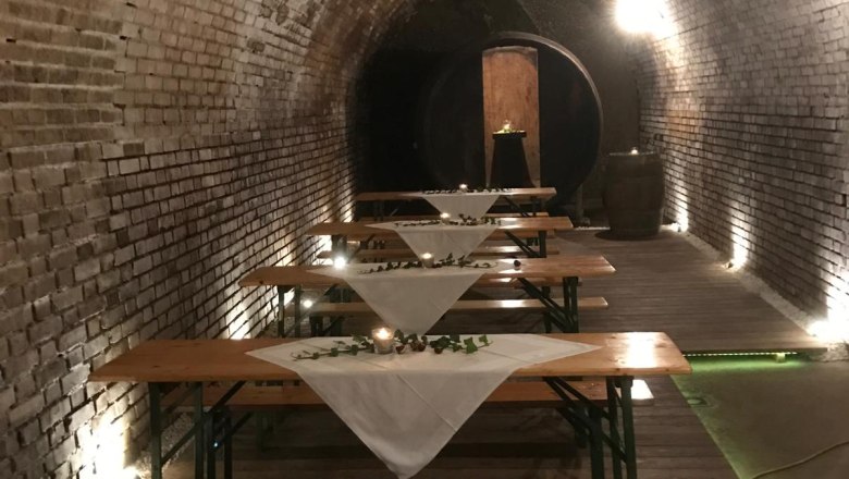 Landpension Gschwantner, wine cellar, © Berta Gschwantner Landpension Gschwantner, wine cellar, © Berta Gschwantner