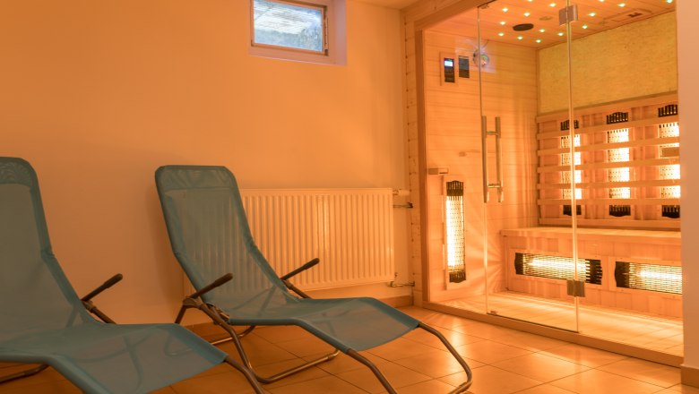 Infrared cabin in the Weitental vacation home, © Gerald Demolsky Infrared cabin in the Weitental vacation home, © Gerald Demolsky