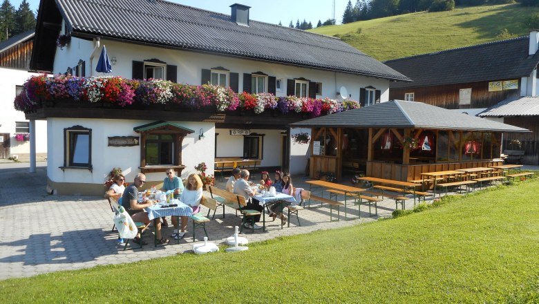 Breakfast on the sun terrace, © Familie Buber Breakfast on the sun terrace, © Familie Buber