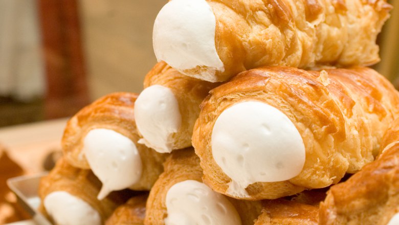 Foam rolls at Cafe Braun, © Cafe Konditorei Braun Foam rolls at Cafe Braun, © Cafe Konditorei Braun