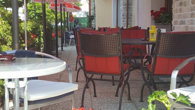 Terrace, © Hotel- Kur-Kaffee-Konditorei & Restaurant "König Stefan" Terrace, © Hotel- Kur-Kaffee-Konditorei & Restaurant "König Stefan"