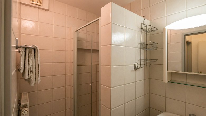 Bathroom vacation apartment, © Gästehaus Pointner Bathroom vacation apartment, © Gästehaus Pointner