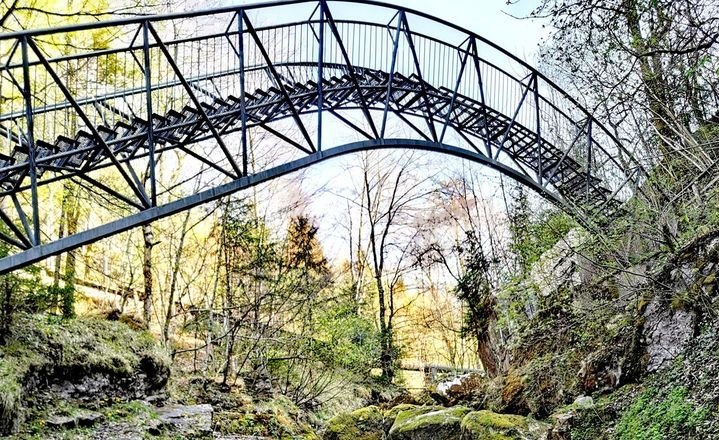"Experience bridge", forge mile Ybbsitz, © Ybbstaler Alpen "Experience bridge", forge mile Ybbsitz, © Ybbstaler Alpen