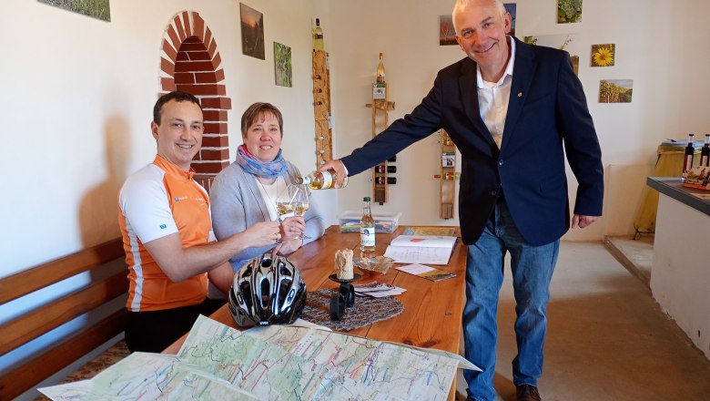 Cyclist's rest, © Retzer Land Cyclist's rest, © Retzer Land