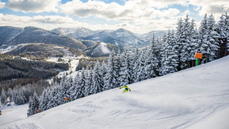 Skiing at Annaberg, © Martin Fülöp Skiing at Annaberg, © Martin Fülöp