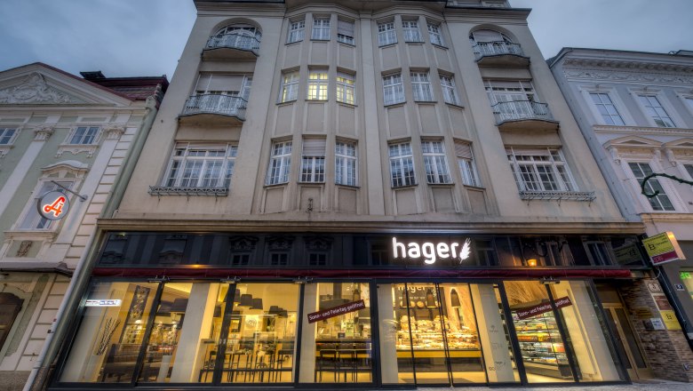 Hager bakery in Wiener Straße, © Bäckerei Hager Hager bakery in Wiener Straße, © Bäckerei Hager