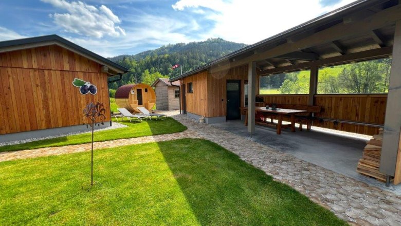 My little time-out - The sleeping huts, © Familie Roseneder My little time-out - The sleeping huts, © Familie Roseneder