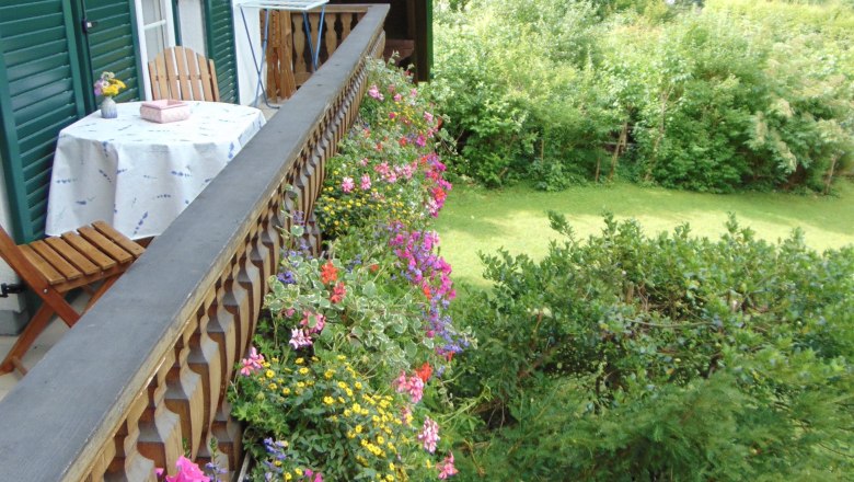 Balcony of the Lange vacation apartment, © Sonja Lange Balcony of the Lange vacation apartment, © Sonja Lange