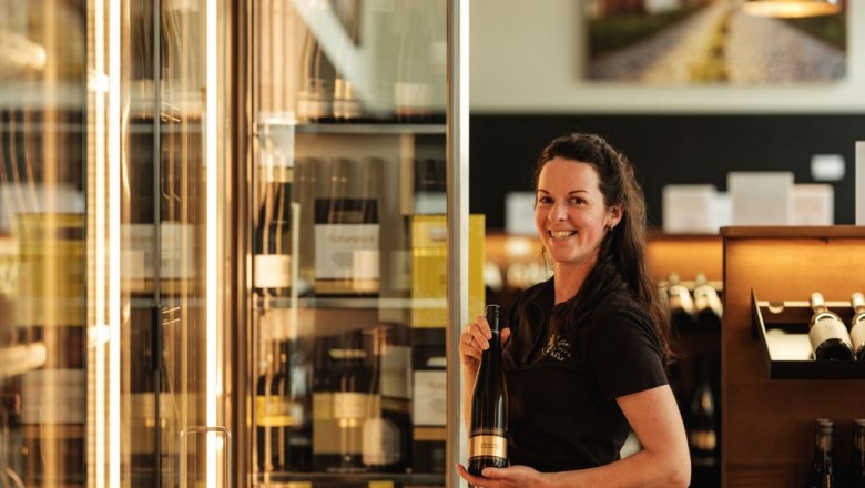 The vinotheque houses a variety of regional wines, © Michael Reidinger The vinotheque houses a variety of regional wines, © Michael Reidinger