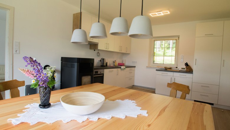 Interior view kitchen, © Chalet-Nordwald, Fotograf Angela Hauler Interior view kitchen, © Chalet-Nordwald, Fotograf Angela Hauler