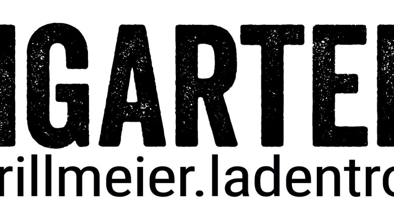 Weingarten.rocks, © Weingarten.rocks Logo with the text 'Weingarten.rocks weingut.grillmeier.ladentrog'.