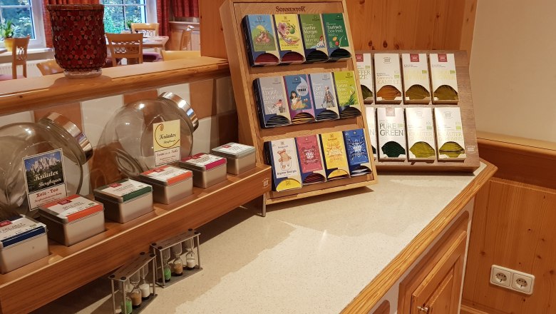 Tea corner at breakfast, © Gasthof Stiegenwirt Tea corner at breakfast, © Gasthof Stiegenwirt