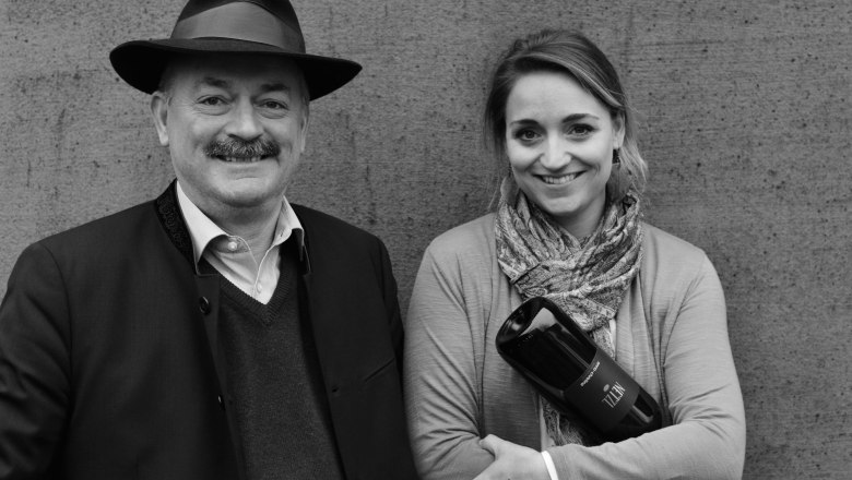 Franz and Christine Netzl, Netzl Winery, Göttlesbrunn, © Die Rubin Carnuntum Weingüter Franz and Christine Netzl, Netzl Winery, Göttlesbrunn, © Die Rubin Carnuntum Weingüter